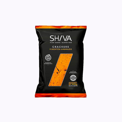 Shiva Crackers Pimentón Ahumado 100G